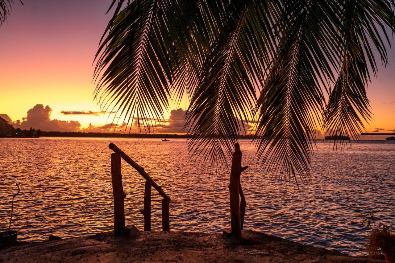 Waterfront Paradise 2 Br; Stunning Sunsets Bora Bora Ngoại thất bức ảnh